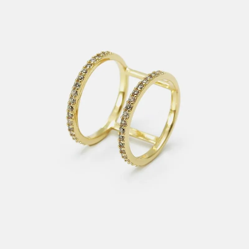 Gullbelagt motering for kvinner