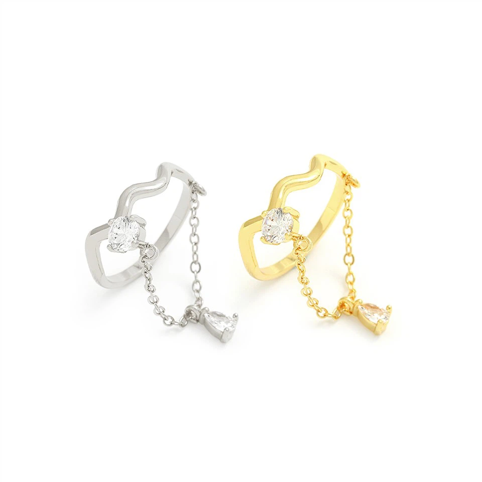 Ny mote Cz Ring kvinner