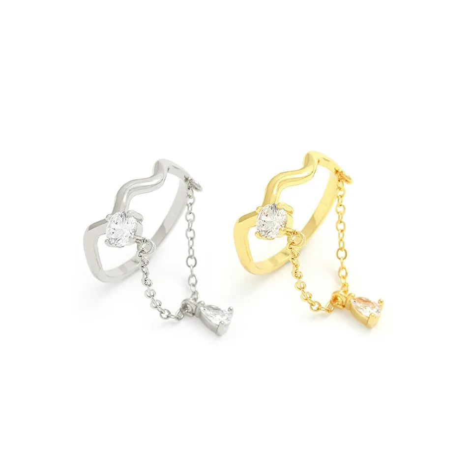 Ny mote Cz Ring kvinner